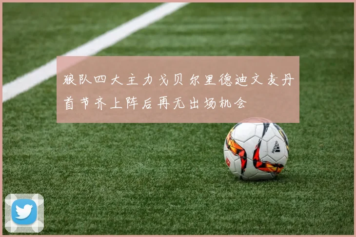 狼队四大主力戈贝尔里德迪文麦丹首节齐上阵后再无出场机会
